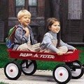 Radio Flyer RADIO FLYER 18 Wagon, 150 lb Capacity, Steel, Classic Red 18